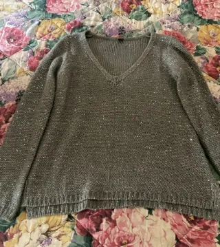 Pullover con paillettes