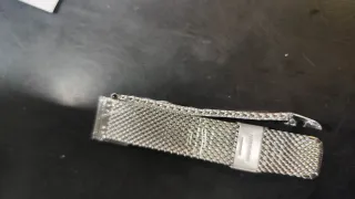 Correa Milanesa Seiko 20mm Plata