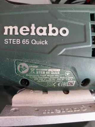 Caladora Metabo STEB 65 Quick