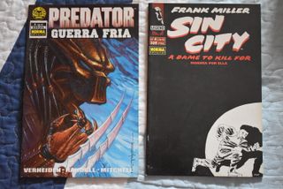 Lote 2 comics Predator y Sin City Frank Miller