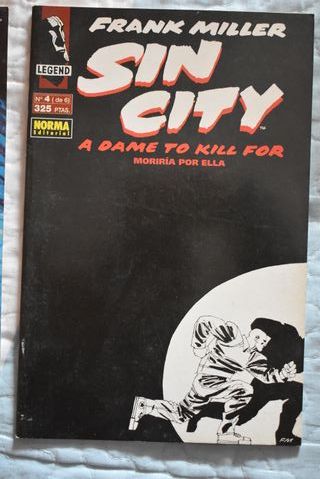 Lote 2 comics Predator y Sin City Frank Miller