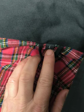 Chaqueta Harrington Negra Talla L