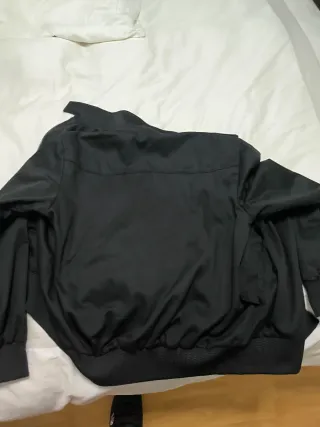 Chaqueta Harrington Negra Talla L