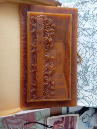 Talla Cera La Última Cena Años 60