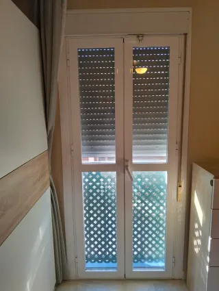 Balconera aluminio doble acristalamiento