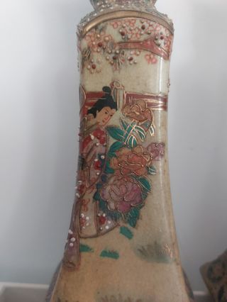 CANDELABROS DE PORCELANA CHINA