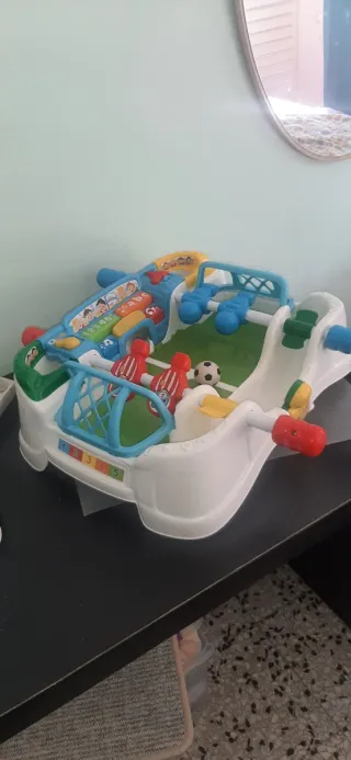 Futbolín infantil interactivo