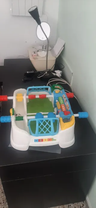 Futbolín infantil interactivo