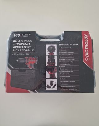 Kit Trapano Avvitatore Dictrolux 20V