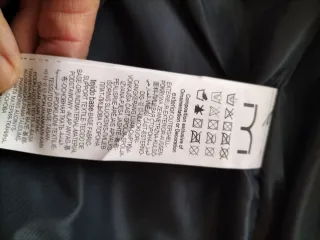 Chaqueta Cortefiel efecto piel azul mujer M