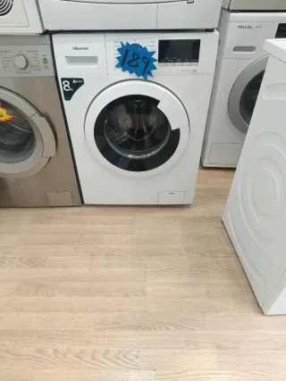 Lavadora Hisense 8kg A+++ con garantía transporte