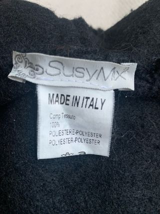 Giaccone con cappuccio donna nero