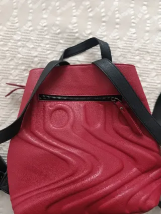 Mochila Desigual Polipiel Roja
