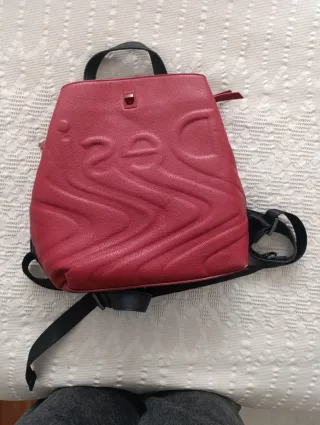 Mochila Desigual Polipiel Roja