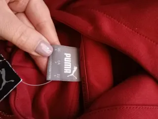 Sudadera Puma Roja Nueva