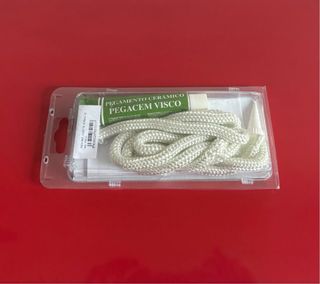 Kit Cuerda Chimenea y Pegamento Cerámico