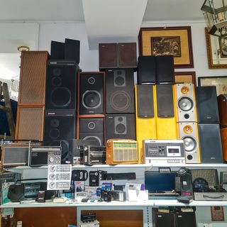 Colunas Philips Vintage - Fabricadas na Bélgica