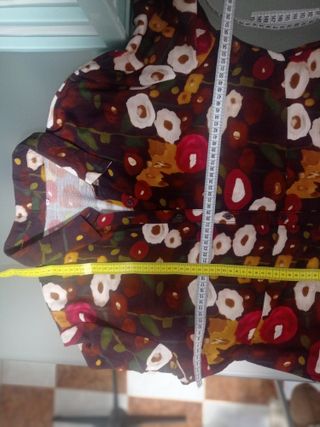Vestido estampado floral talla XL