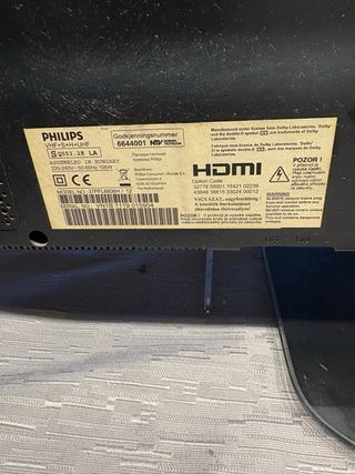 Televisor Philips Digital Negro