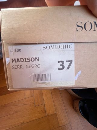 Tacones de cuña negros SOMECHIC