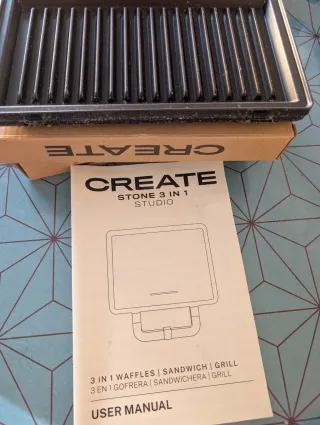 Placas para sandwichera Create Stone Studio