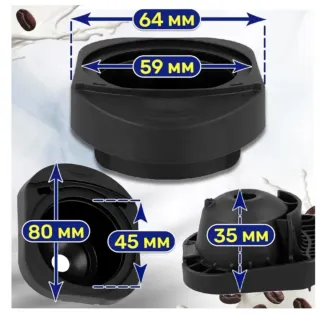 Pezzo di ricambio portacapsule compatibile