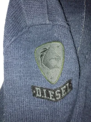 Chaqueta Diesel Azul Doble Botonadura