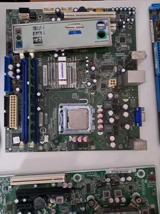 Lote Placas Base y Componentes PC