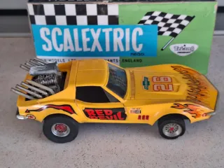 SCALEXTRIC CHEVROLET CORVETTE DRAGSTER