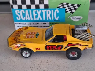 SCALEXTRIC CHEVROLET CORVETTE DRAGSTER