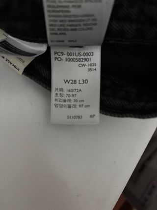 Jeans Ribcage Wide-Leg Braided Levi’s