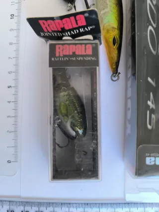 Señuelos de pesca spinning y casting