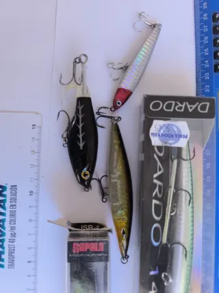 Señuelos de pesca spinning y casting