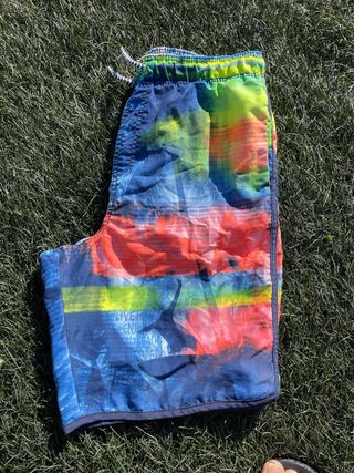 Bañador surf estampado palmeras