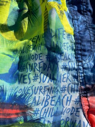 Bañador surf estampado palmeras