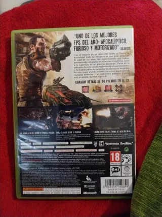 Juego RAGE Xbox 360 FPS