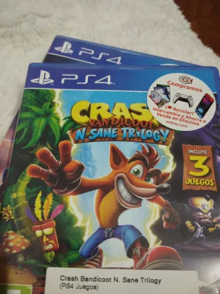 Crash Bandicoot N. Sane Trilogy PS4