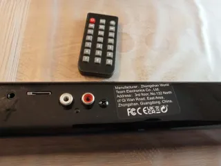 Soundbar Nero wireless con Telecomando