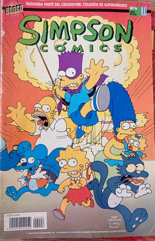 Lote cómics Los Simpson – Bartman y especiales