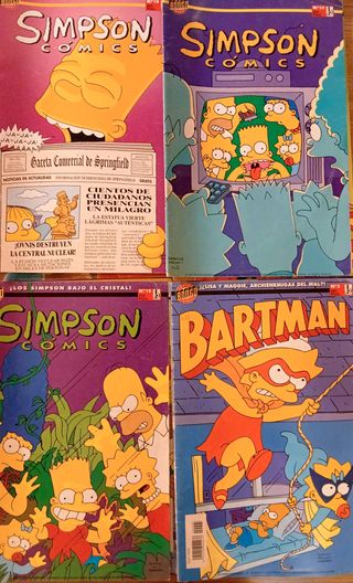Lote cómics Los Simpson – Bartman y especiales