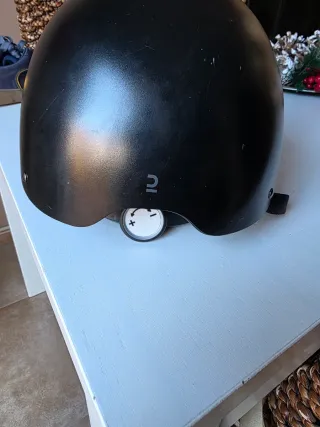 Casco de equitación negro