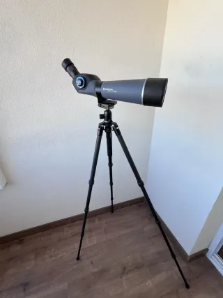 Telescopio Bresser Multicapa más trípode.