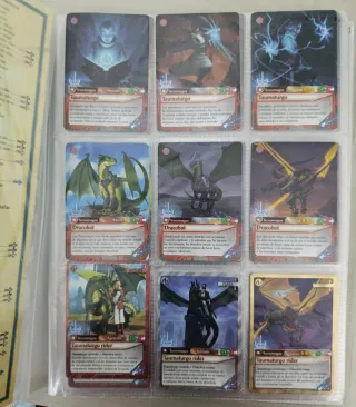 Álbum de cromos Fantasy Riders lleno