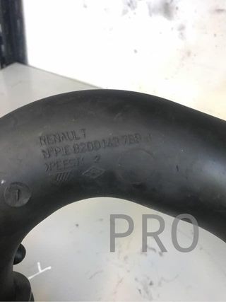 Tubo turbo renault 1500 dci