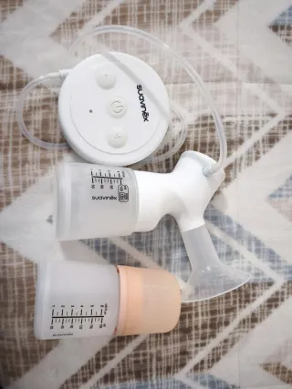 Sacaleches Eléctrico Suavinex Link Blanco