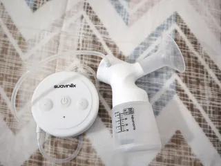 Sacaleches Eléctrico Suavinex Link Blanco