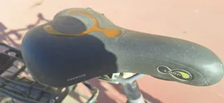 Bicicleta de paseo negra