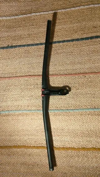 Manillar MTB Negro con Potencia