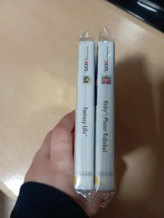 🇪🇸 Lote Kirby Robobot, Fantasy Life y Smash 3DS