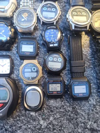 🇯🇵LOTE DE 17 RELOJES CASIO🇯🇵